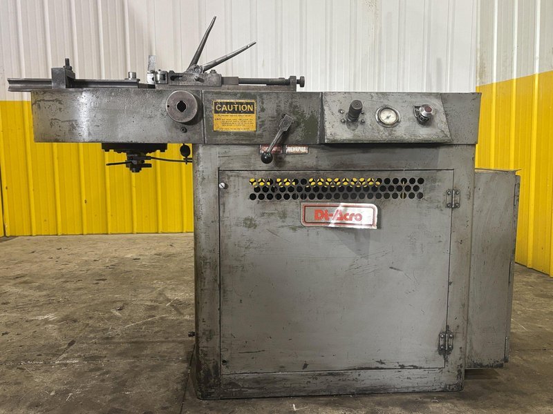 1-1/4&quot; DIACRO MODEL #6 HYDRAULIC POWER PIPE &amp; BAR BENDER: STOCK #23184