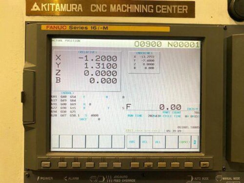 Kitamura HX-300i Horizontal Machining Center – Mill