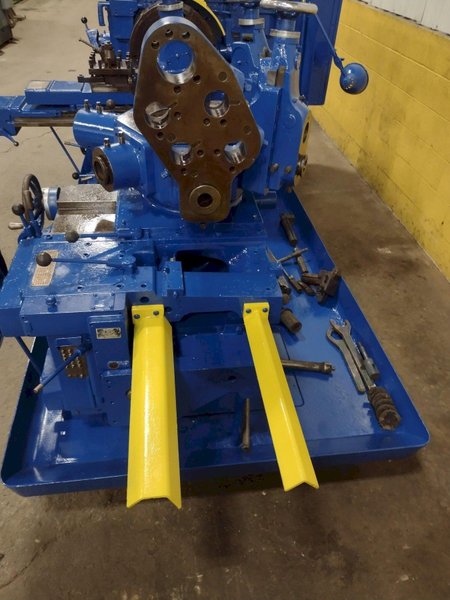 3A WARNER &amp; SWASEY MODEL #M3500 CROSS SLIDING TURRET LATHE: YOBRO #25678