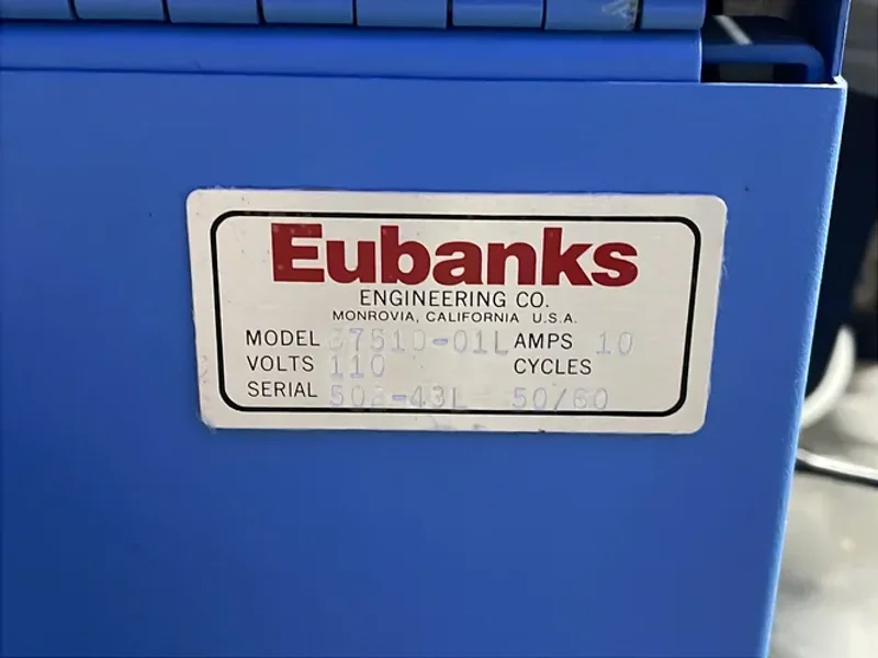 Eubanks Microprocessor-controlled Wire Marker And Cutter - 67510-01l
