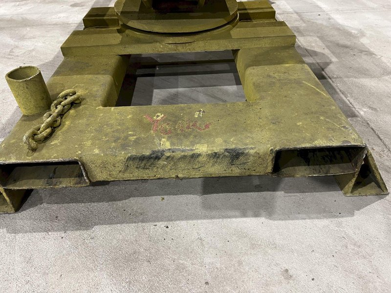 10,000 LBS X  42&quot; X 120&quot; HEAVY DUTY MOBILE TRANSFER CART WITH FORK POCKETS: STOCK #20244