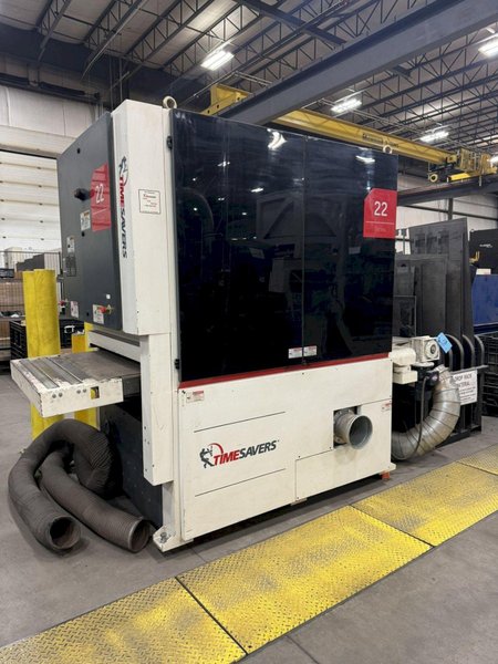 TIMESAVERS MODEL 2211-03-09 MULTI DIRECTIONAL ROTARY BRUSH DEBURRING MACHINE