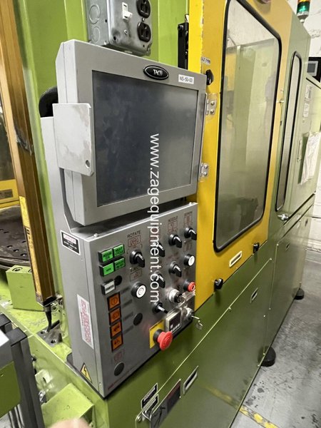 Nissei Used TNS50R5V Vertical Injection Molding Machine, Yr 2006