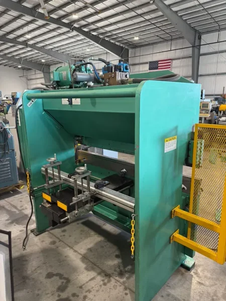 PIRANHA #3506  6’ x 35 Ton Hydraulic Press Brake &amp; CNC Back Gauge USA #7982