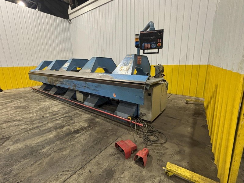 21&#039; X 16 GA JORNS MODEL #MAXI-LINE-150-SO-MP4000-6.4 HYDRAULIC SHEET METAL FOLDER: STOCK# 4079