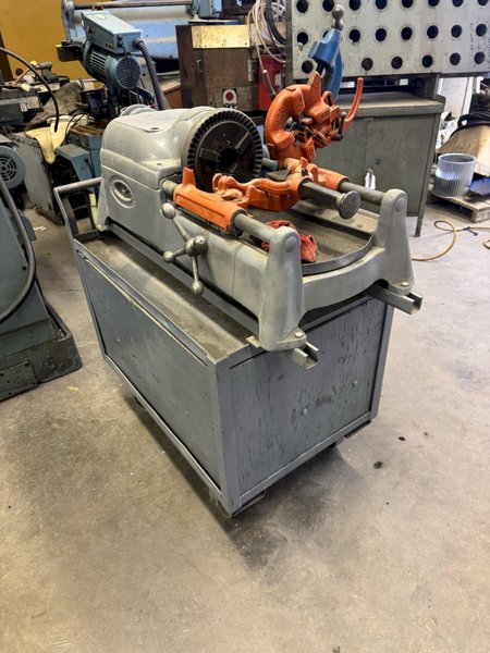 1 - PREOWNED RIDGID PIPE THREADER, MODEL #: 535