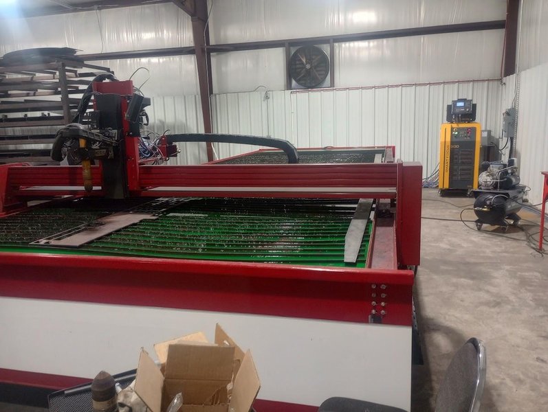 8′ x 25′ GenX CNC Plasma, 2024 – 400 amp Kjellberg Power supply
