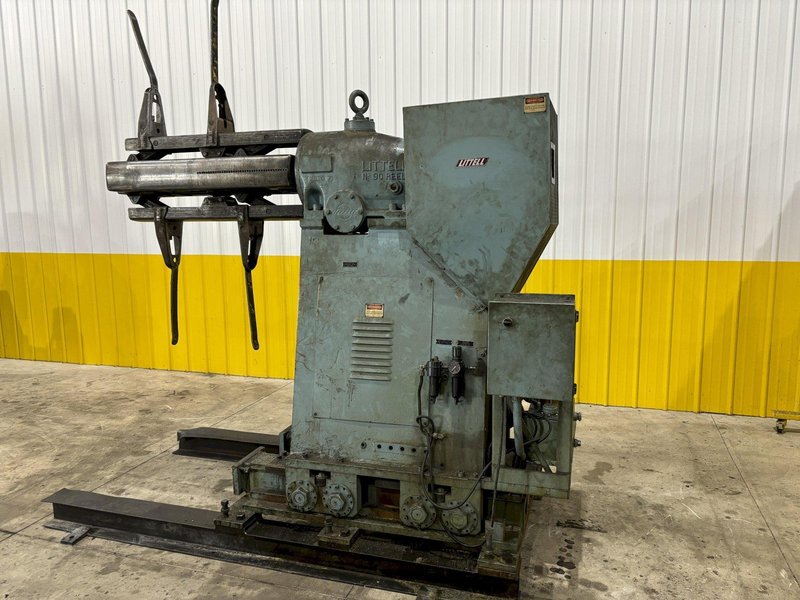 10,000 LBS X 36” LITTELL MODEL #90-36 UNCOILER COIL REEL: STOCK #21338
