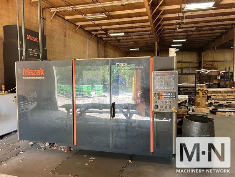 4,000 WATT MAZAK OPTIPLEX 1 FIBER LASER