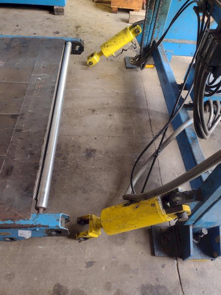 60" x 14 GA X 20,000 LB IOWA PRECISION MODEL #SLR6014-2.5 SLITTING CUT TO LENGTH COIL SLEAR LINE: YOBRO #26015