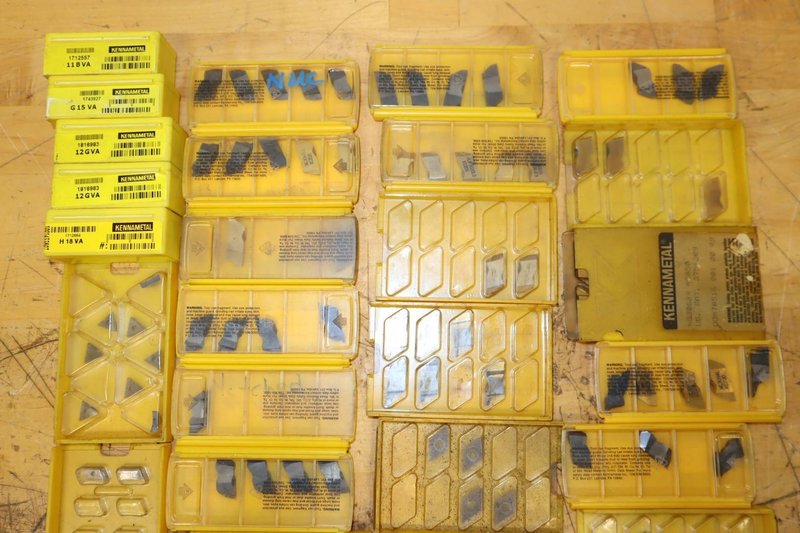 Kennametal - Assorted Carbide Inserts- Auction Item