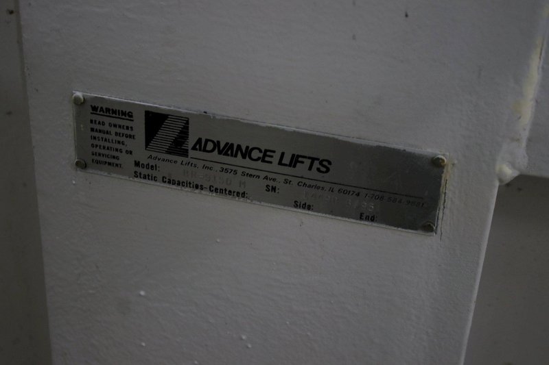 60" X 30" X 48"ADVANCE LIFTS BALER: STOCK #76483