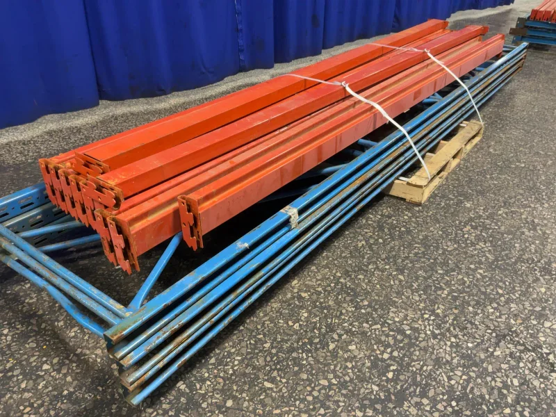 JERVIS &amp; WEBB CO 38" x 180" PALLET RACKING