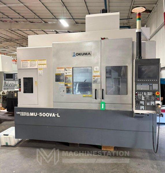 Okuma MU-500VA-L 5-Axis CNC Universal Machining Center – Milling &amp; Turning Capability