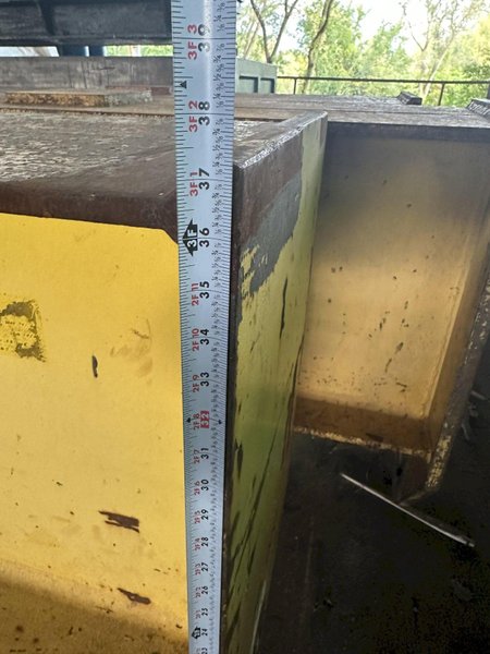 50,000 LB. X 30' CAPITAL STEEL HEAVY DUTY SPREADER BAR / LIFTING BEAM: STOCK #19486