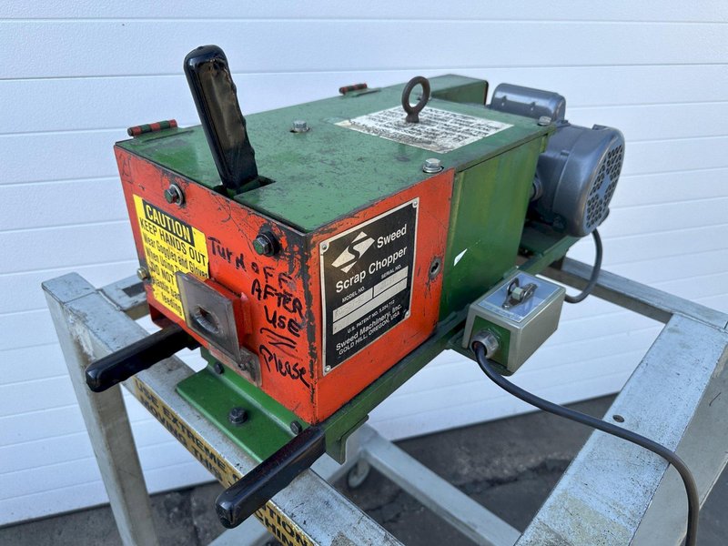 SWEED MODEL LG2-27-92 SCRAP CHOPPER: STOCK #77301