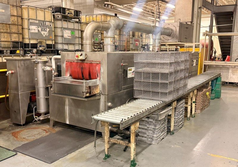 24" W X 10" H MIDBROOK MODEL #CYCLONE W/R/BD STAINLESS STEEL BELT STYLE PARTS WASHER 2011: YOBRO #24811