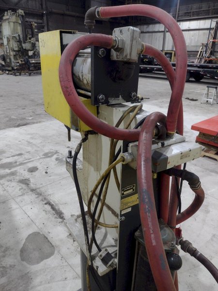 ELECTRO-PNEUMATIC C-FRAME RIVET PRESS / RIVETING MACHINE: STOCK #20327