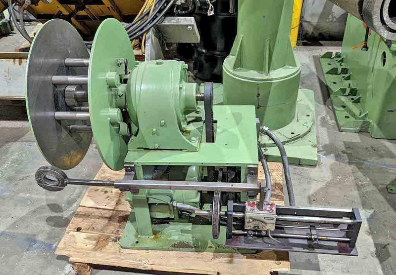 24" x 4.12" x 6,000# Ruesch Slitting Line STOCK#3222