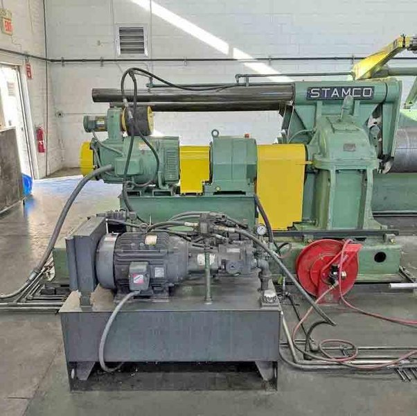 54" x 6.50" x 30,000# Stamco Slitting Line# 4057