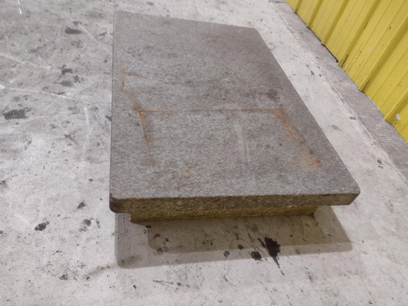 36&quot; X 24&quot; X 6&quot; CHALLENGE PRECISION INSPECTION GRANITE SURFACE PLATE: STOCK 23107