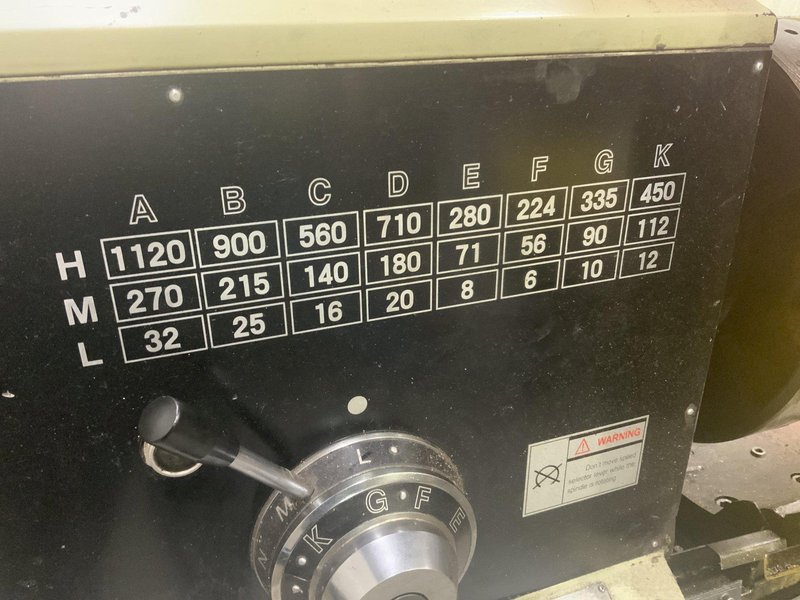 20" X 80” BOCHI GAP LATHE: STOCK #81074