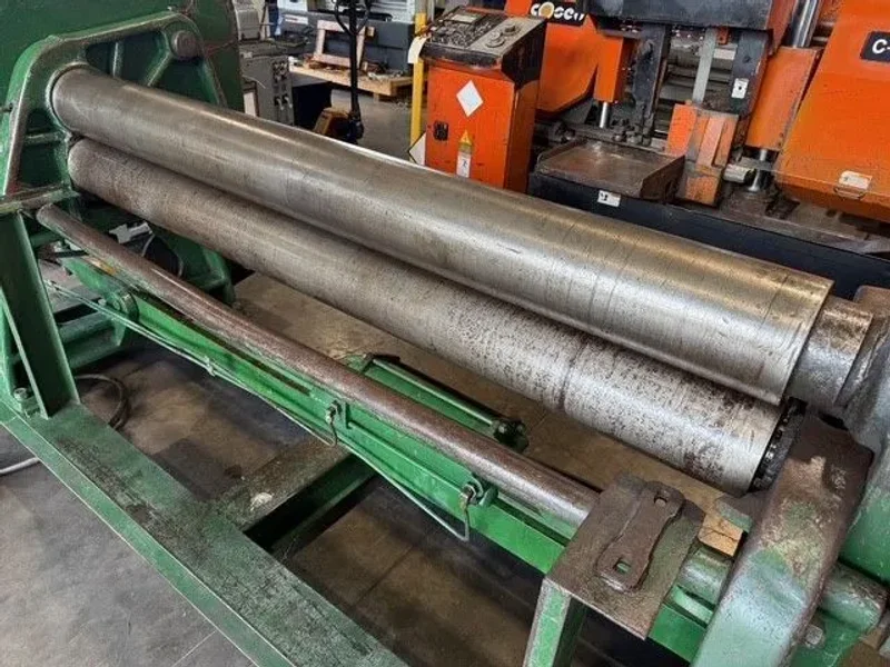 LOWN Model B700 6’ x ¼” Gauge Plate Bending Roll USA #7820