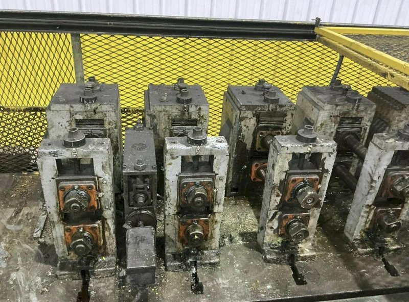 6 STAND X 1.5" ARDCOR MODEL 1-F ROLLFORMER. STOCK # 0536926