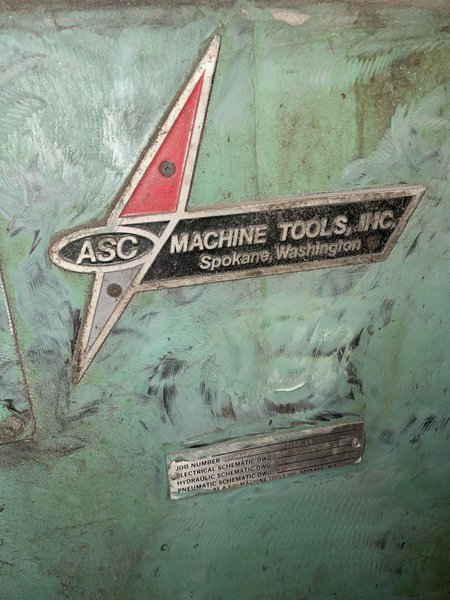 14 STAND X 3.5&quot; X 50&quot; ASC DOUBLE DECK DUAL HEIGHT PANEL ROLLFORMER: STOCK #14732