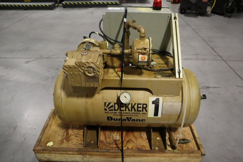 Dekker Vacuum Technologies RML010T1-01-AS Vacuum Pump- Auction Item