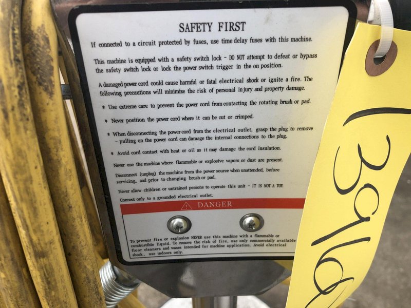 NSS MODEL GALAXY 1500 FLOOR FINISHER: STOCK #13960