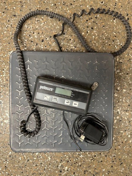 PELOUZE MODEL 4040UL DIGITAL MATERIAL HANDLING SCALE: STOCK# 21917