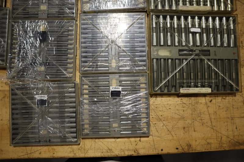 Deltronic Pin and Plug Gages, Assorted- Auction Item