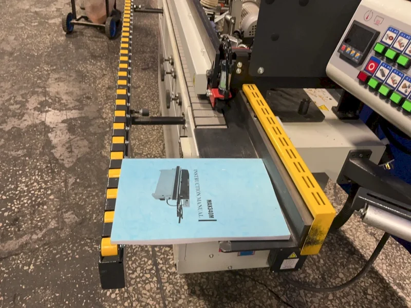 CANTEK 3.8 KW, 3"X72"BELT AUTOMATIC EDGEBANDER  -  CANMX340M