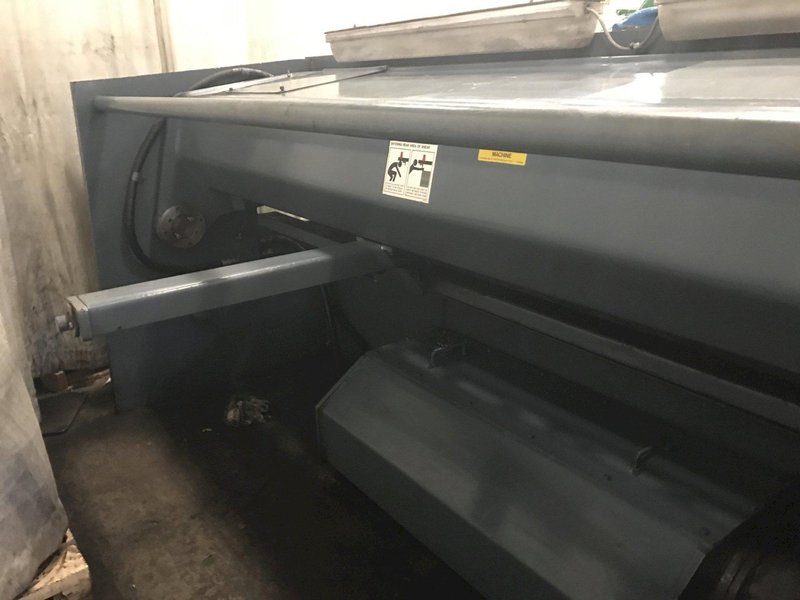 10' X 1/4' HELLER MODEL 630 HYDRAULIC POWER SHEAR: STOCK #69219