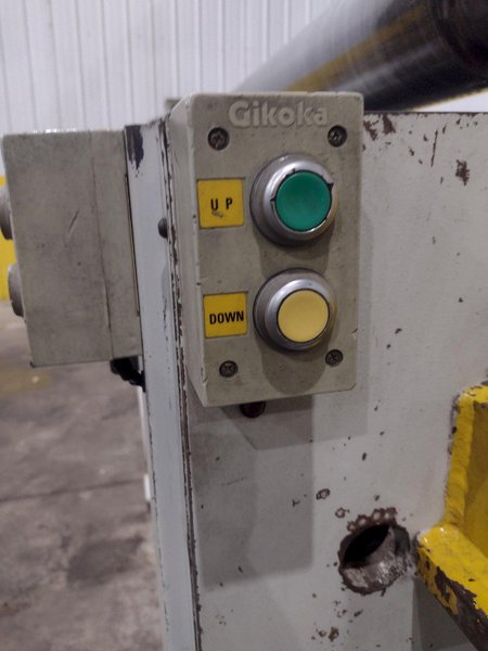 8' X 1/4" BIRMINGHAM MODEL #RH-0806 HYDRAULIC DOUBLE PINCH PLATE ROLL 2007: YOBRO #25022