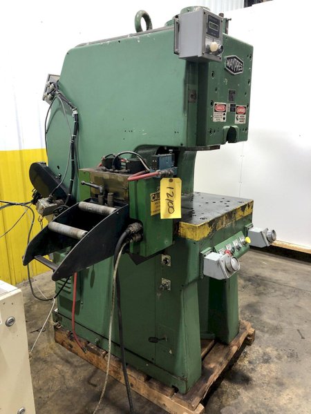 100 TON KOMATSU MAYPRESS MODEL #MKN-160 KNUCKLE JOINT FORGING PRESS: STOCK #12100