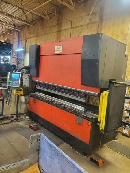 187 Ton x 10′ Amada HFE 170-3S CNC Press Brake, 2005