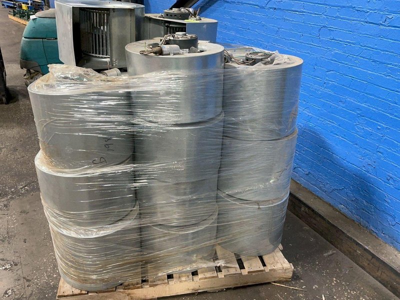 LAU INDUSTRIES 1/3 HP BLOWER WHEELS  -  W+H DD10-8A .50 CCW CV