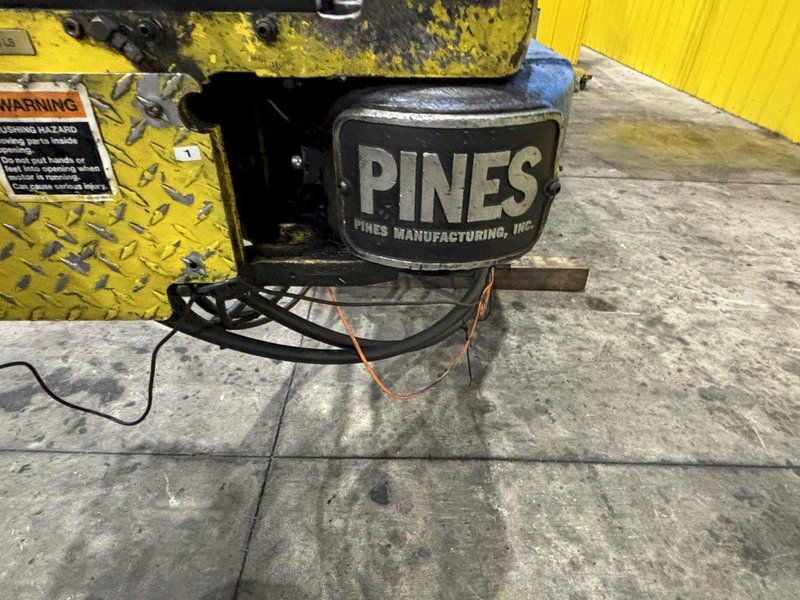 1&quot; PINES  MODEL #1 ROTARY HYDRAULIC BAR, TUBE &amp; PIPE BENDER, DIAL A BEND VI CNC CONTROL: STOCK #22684