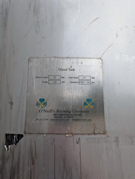 15 BBL O’Neill’s Steam Brew House – Kettle, Mash Tun, Heat Exchanger, 2012