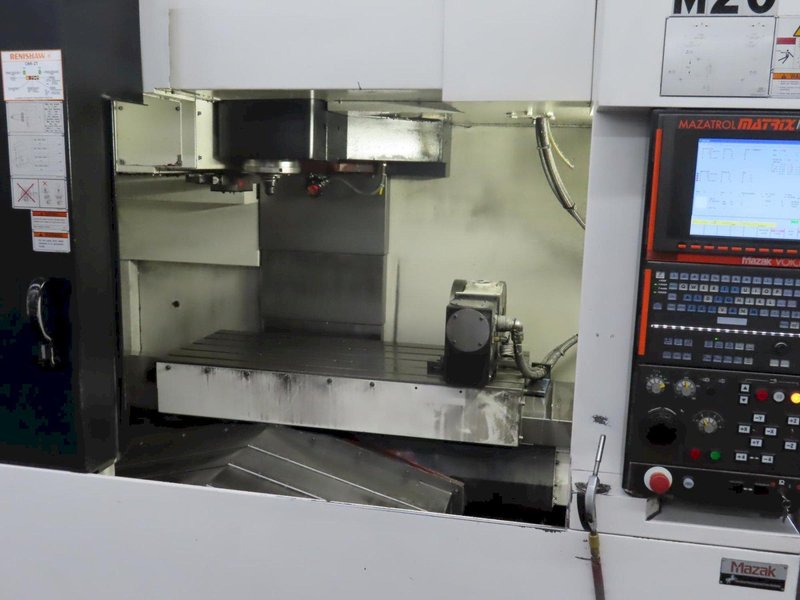 Mazak VNC 510C-II CNC Vertical Machining Center, Mazatrol Matrix CNC Control, Rotary Table, 4th Axis Drive, 12K RPM, 48 ATC, Probing and MORE!- Auction Item