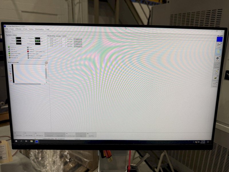 2023 Trumpf TruMark Station 7000 Used Rotary Laser Marker For Sale