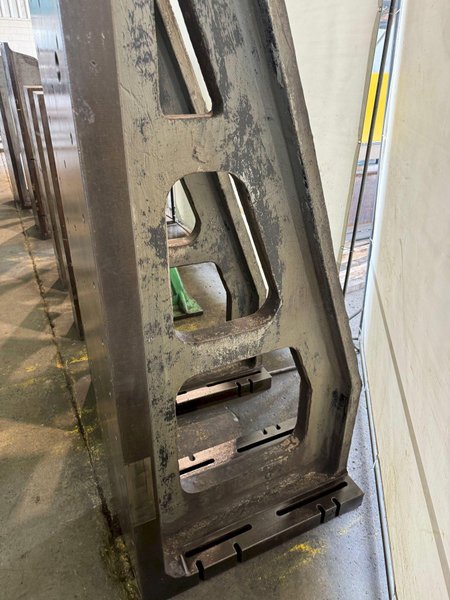 20&quot; WIDE X 100&quot; TALL X 38&quot; DEEP ANGLE PLATE SET. STOCK # 0364524