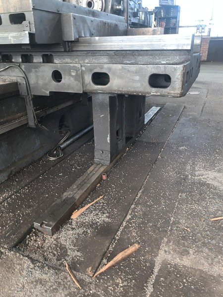 4&quot; GIDDINGS &amp; LEWIS MODEL #70A-DP4-T HORIZONTAL TABLE TYPE BORING MILL HBM: STOCK 13393