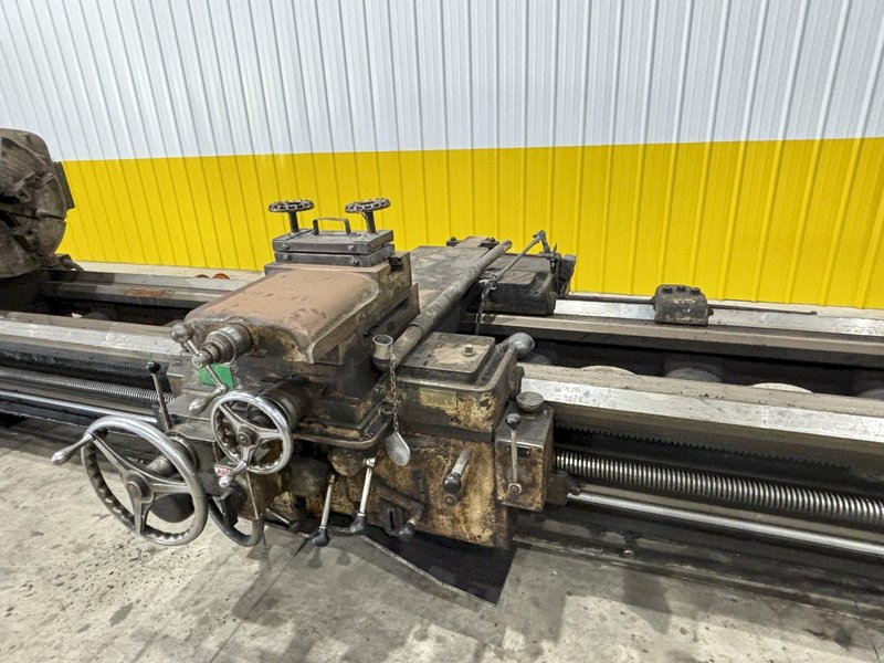 40&quot; X 252&quot; (21&#039;) AMERICAN PACEMAKER ENGINE LATHE, 2.75&quot; HOLE: STOCK #20837