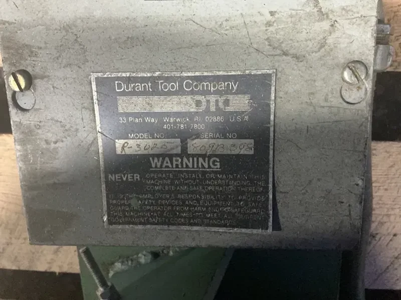 DURANT TOOL COMPANY 42” DIAMETER DECOILER   -  R-3025
