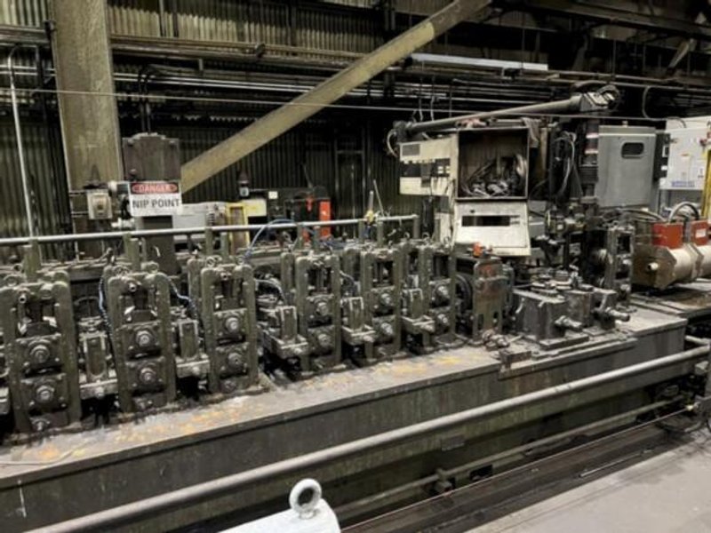 1.5" x .128" Oto Mills Laser Stainless Tube Mill Line