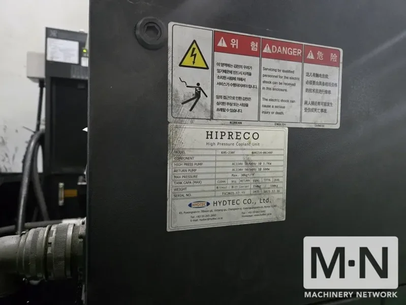 Doosan NHM-8000 CNC Horizontal Machining Center, 2022