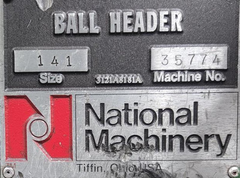 NATIONAL #141, BALL HEADER